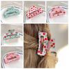 Hollow Fruit Series Crab Clip Cherry/Watermelon Acetic Acid Shark Clip Geometry Hair Claw  Party