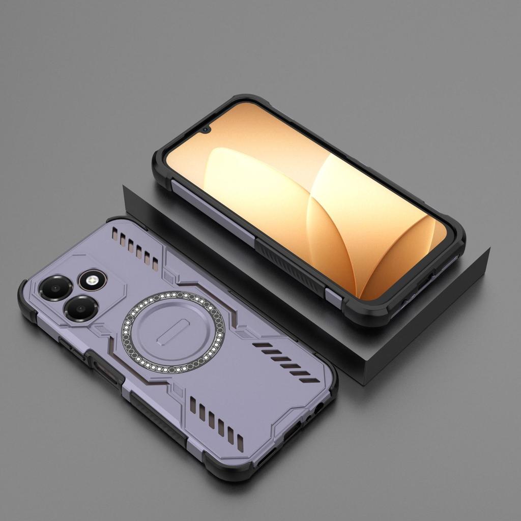 Applicable To OPPOA1C Butterfly Nail Magnetic Mobile Phone Case A1C International Version Heat Dissipation Mobile Phone Case Realme11pro