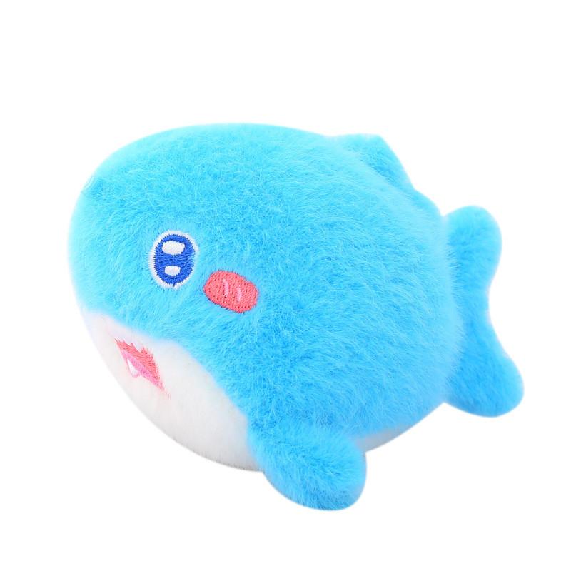 Delightful Ocean Animal Plush Keychain Assortment Available In Multiple Fun Colors