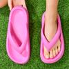 MAEDEF Flip Flops Damenschuhe Sommer Strandsandalen Rutschfest Herren Hausschuhe Paar Dicke Sohle Badezimmer Pantoletten Sandalen Herren Hausschuh