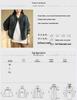 2024 Women's Loose Korean Style Embroidered Denim Jacket with Stand Collar and Long Sleeves