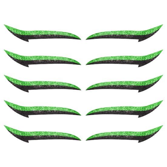 Beauty Top 5 Pairs/Sheet Eyeliner Reusable Double Plastic Self-adhesive Eyeshadow Sticker