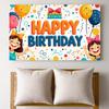 Celebration Background Kids Decoration Event Backdrop For Birthday Gathering Indoor Decoration Family Event