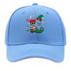 Playful Christmas Elf Boot Graphic Sandwich Baseball Cap Sun Cap Outdoor Workouts Hat