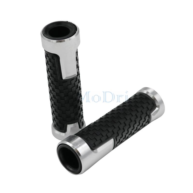 LMoDri Universal 7/8" 22MM Motorcycle Handlebar Grips Handle Bar Motorbike Handlebar Grips 6 Colors For