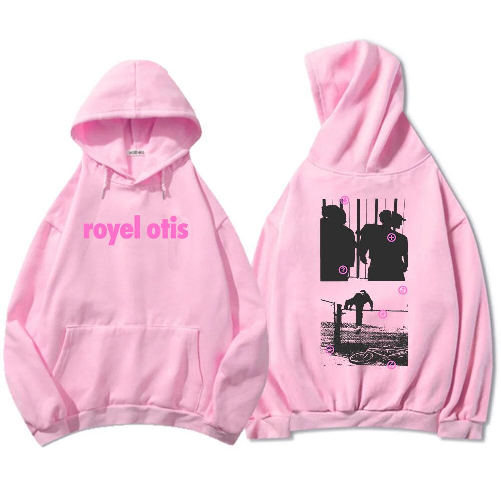 Royel Otis Hickey Hoodies Long Sleeve Autumn Male Sweatshirts Fashion Hooded Graphic Printing Pullovers Casual Fleece Men Hoodie