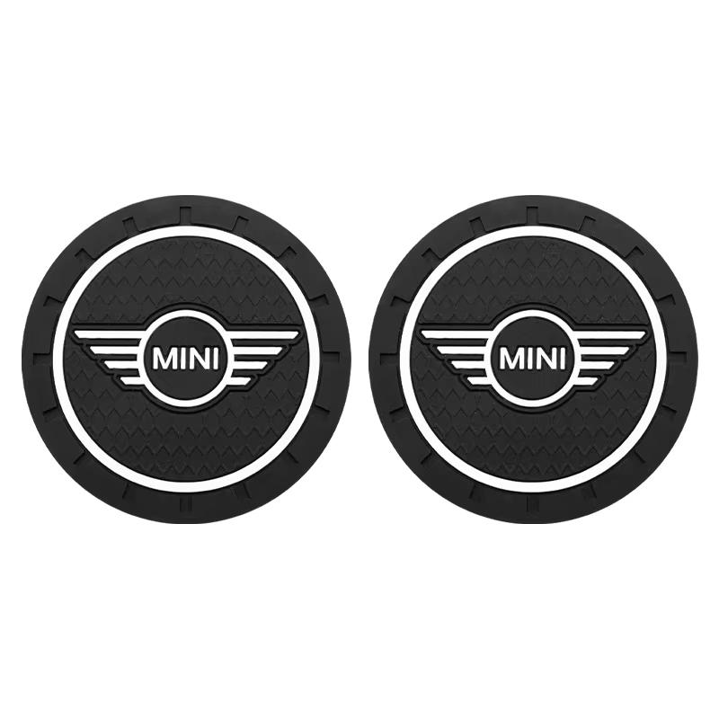 

Car Water Cup Mat Anti-slip Bottle Holder Coasters For MINI Cooper One JCW Clubman Countryman R55 R56 F55 F56 R57 R58 R59 R60 F6