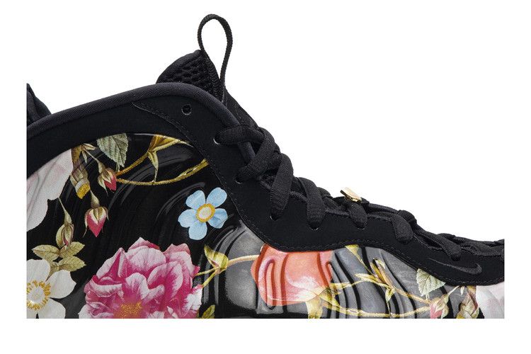Men's Sneakers Nike Air Foamposite One Floral Black/Black-White