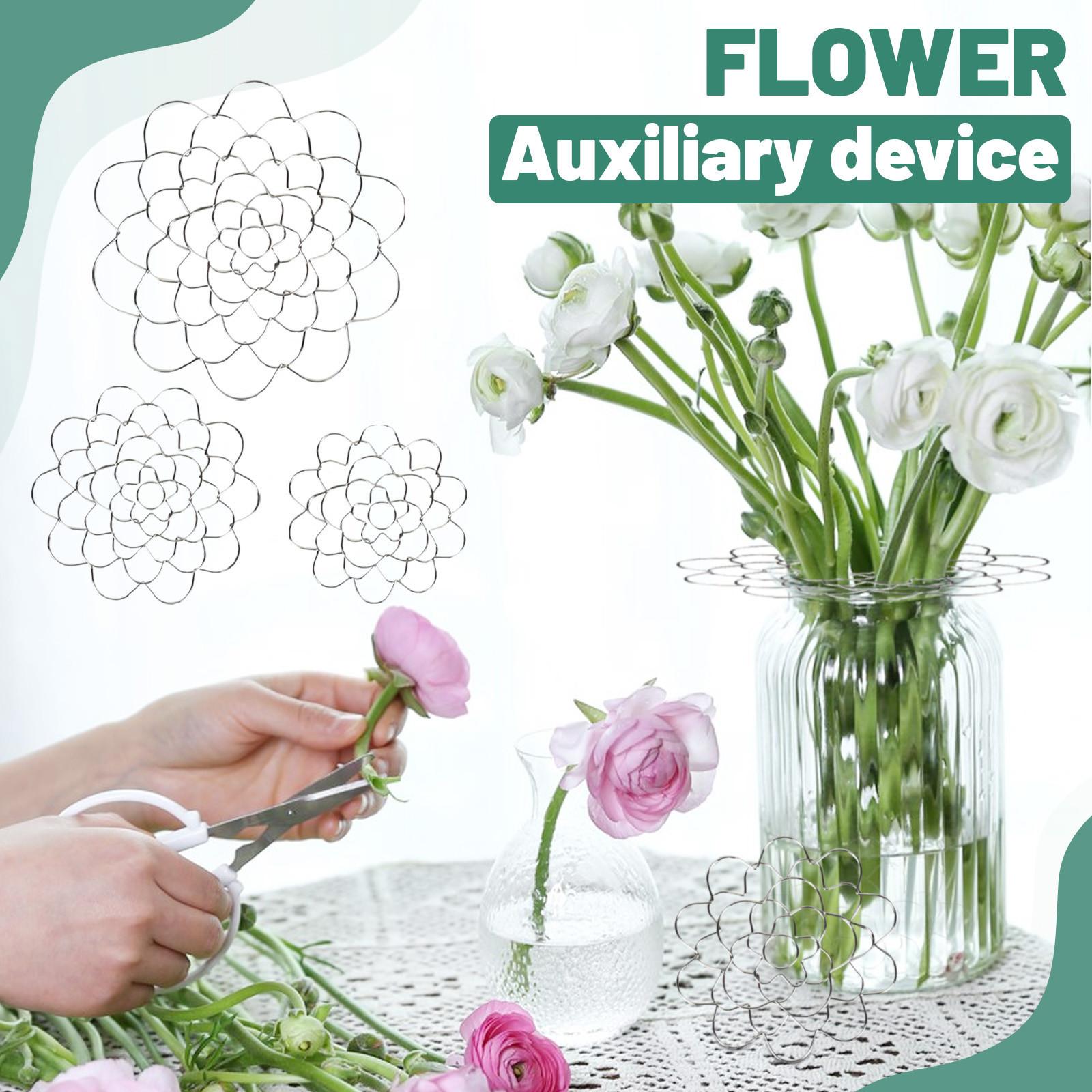 

Спиральное кольцо-держатель ножки икебаны