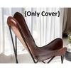 Leather Butterfly Chair Replacement Premium Leather Cover, Living Room