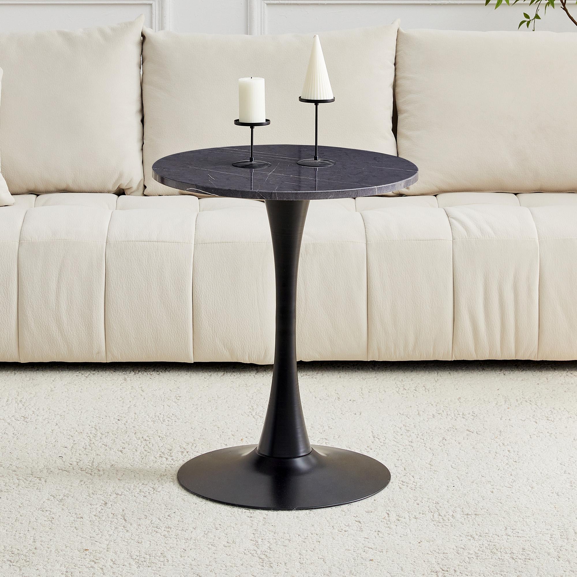 Round 60cm Side Table Made of
