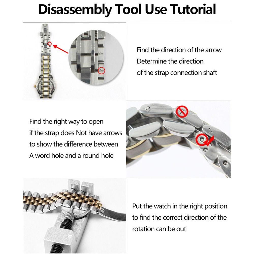 metal watch how to shorten a timex watch band