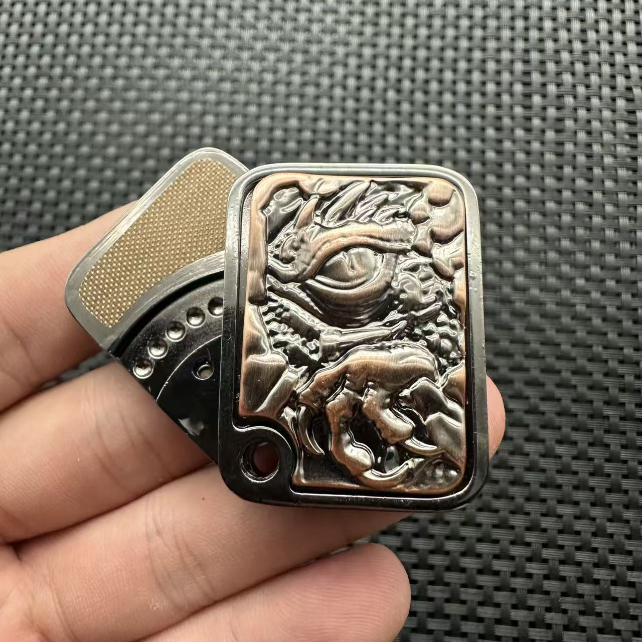 Magnetic Fidget Push Coin Metal Pushing Plate Pa Pa Coin Mechanical Slider Edc Stress Easing Sensory Toy Adults Anti Anxiety