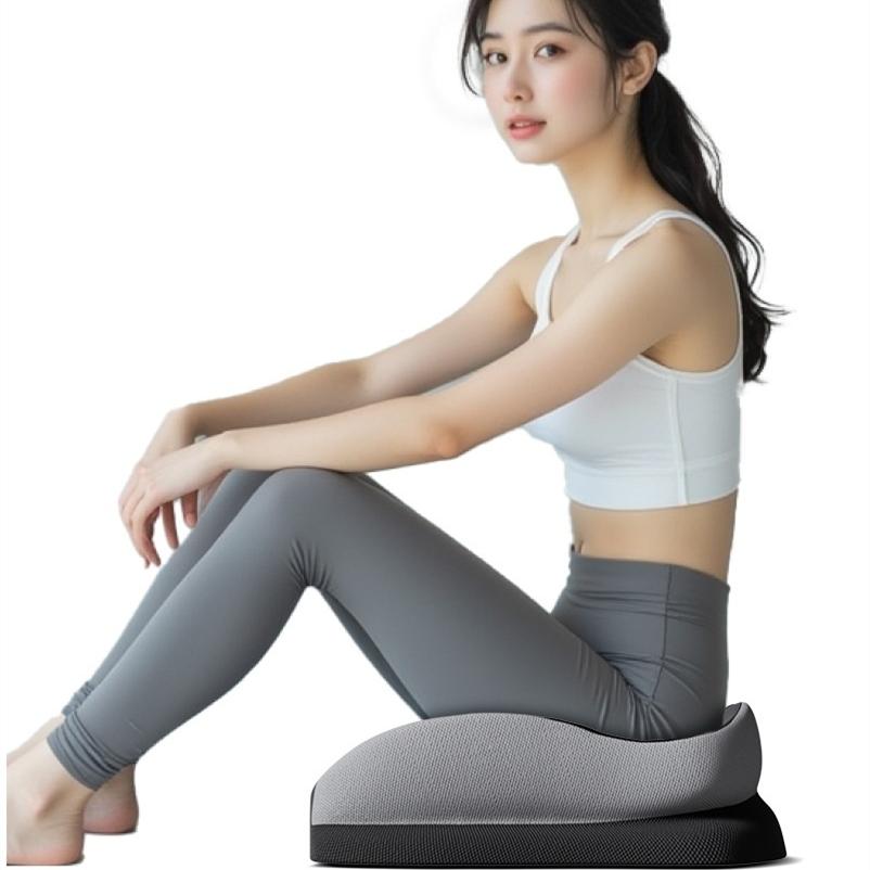 New Memory Foam Seat Cushion for Office Chair All-Season Universal Long-Seat Hemorrhoid Breathable Cushion Buttock Pad