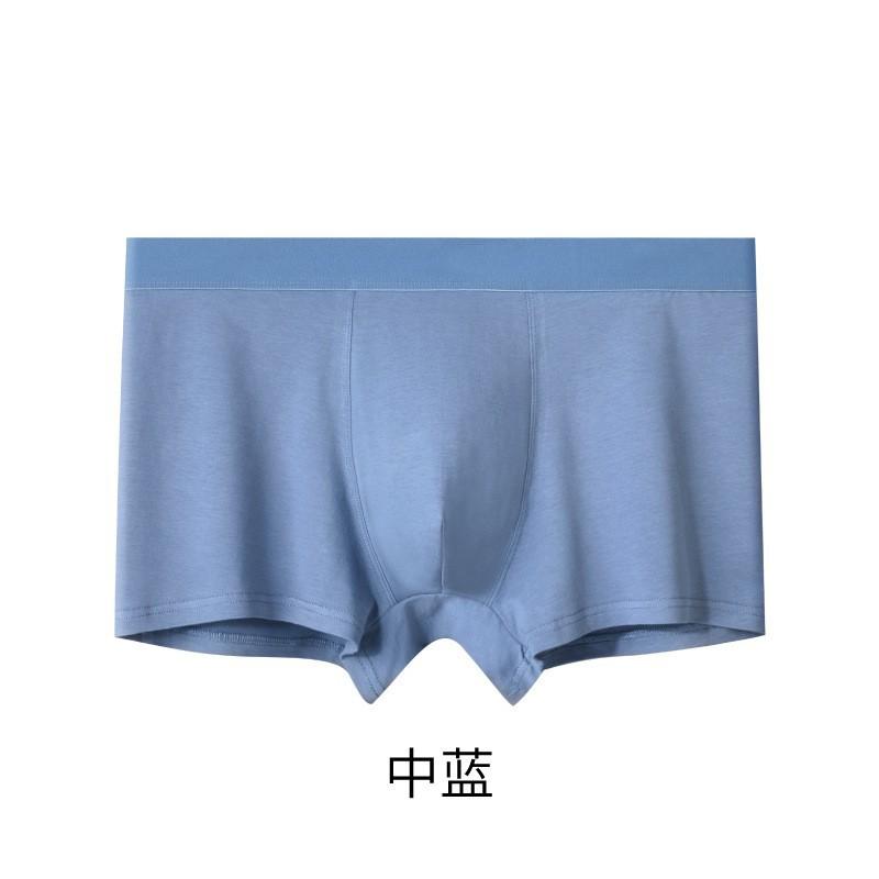 Men's Underwear Men's Pure Cotton Antibacterial Boxer Shorts Summer Men's Breathable Shorts Plus Size Four Cornered Shorts Head
