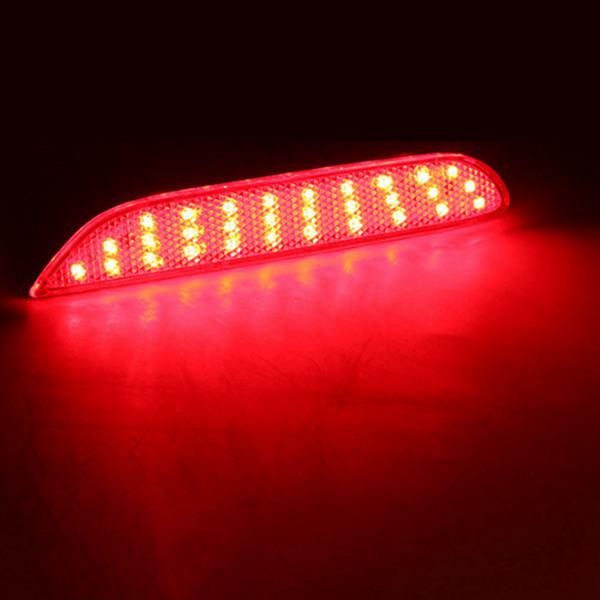 1 Pair Red ABS Car Rear Bumper Reflector 26560-JJ90A