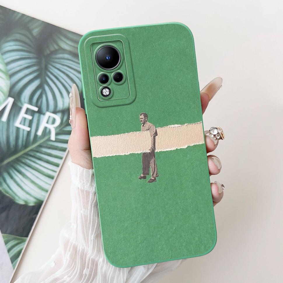 For Infinix Note 11 Case Lovely Cartoon Animal ShockProof Back Cover For Infinix Note 11 Note11 Fundas X663 X663B Phone Shell