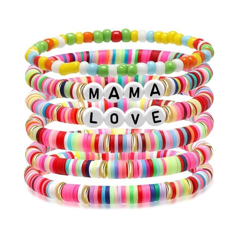 JYL TS Bracelet Stackable  MAMA Beads Nurtures Maternal Love & Blessings