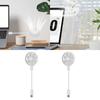 USB Plug In Fan Summer Gift Lightweight Mini Cooling Fan Portable Fan Small Personal Fan for Home Camping Office Hiking Travel