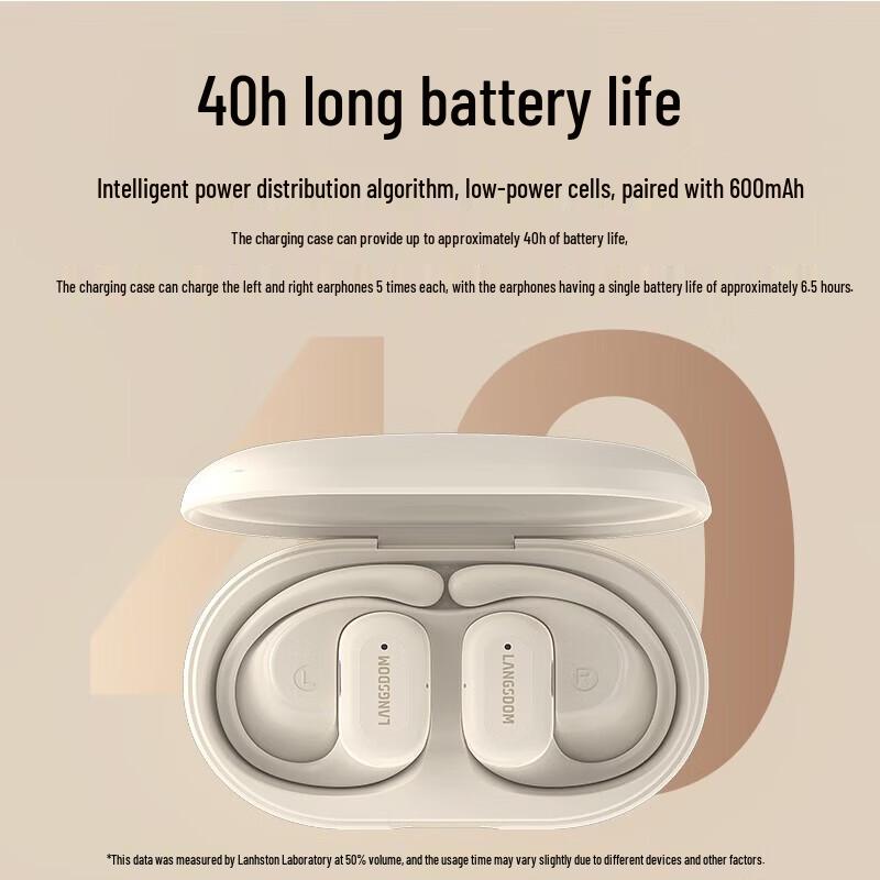 Lanston TS19 Open-Ear Clip Bluetooth Sports Headset