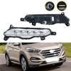 Front Bumper LED Daytime Running Light Assembly For Tucson 2015 2016 2017 2018 Car