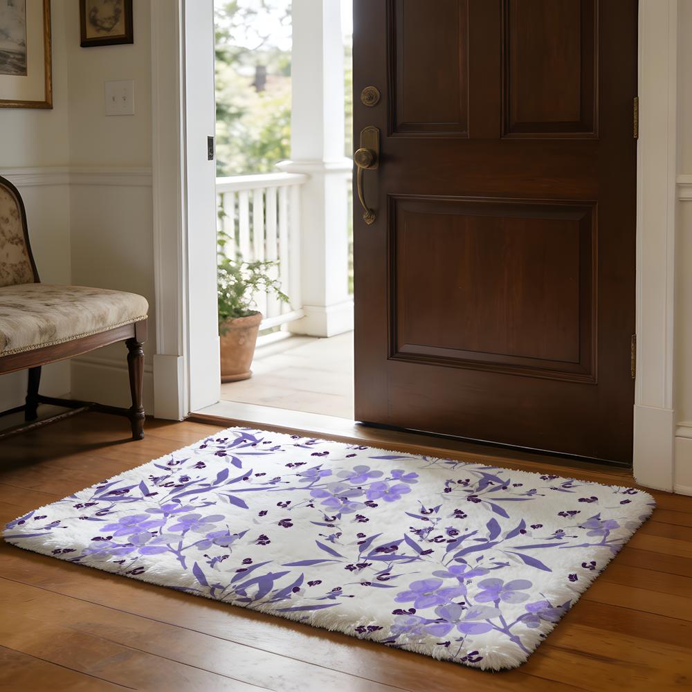 Floor Mat Soft Flannel Rug Non Slip Absorbent Mat for Bathroom Bedroom Home Decor Rapper W WAKE UP LUCKI