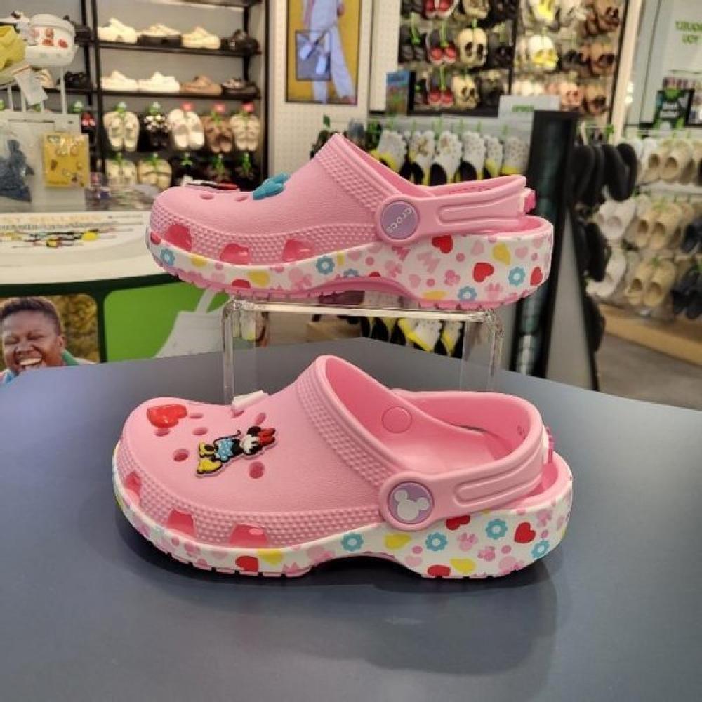 

Crocs Hc14 Crocs Mickey Friends Mini Classic Pink Kids Sandals 211147 90h pink/250