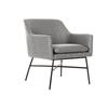Metal Armchair - DKD Home Decor - Black and Grey - 66x76.5x62 Cm - Plain - Adult - 1 Unit - 11 Kg