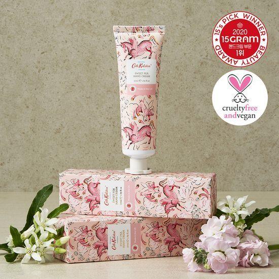 

Cath Kidston Vegan Hand Cream Sweet Pea 50ml (Sweet Pea, Jasmine & Musk Fragrance)