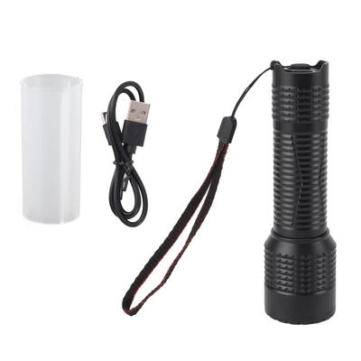 UV Black Light Flashlight 365nm LED with Filter Mini UV Torch for Pet Urine Detection Resin Curing