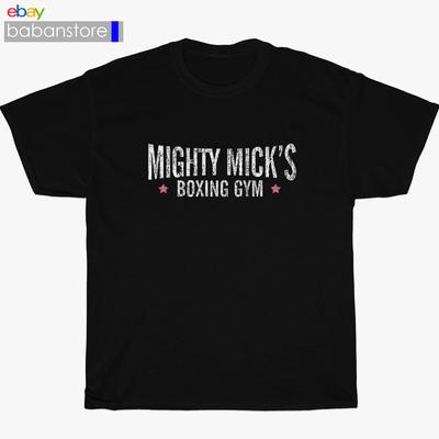 Nueva camiseta negra/blanca/gris/azul marino con logo del gimnasio de boxeo Mighty Micks Tallas S-5XL