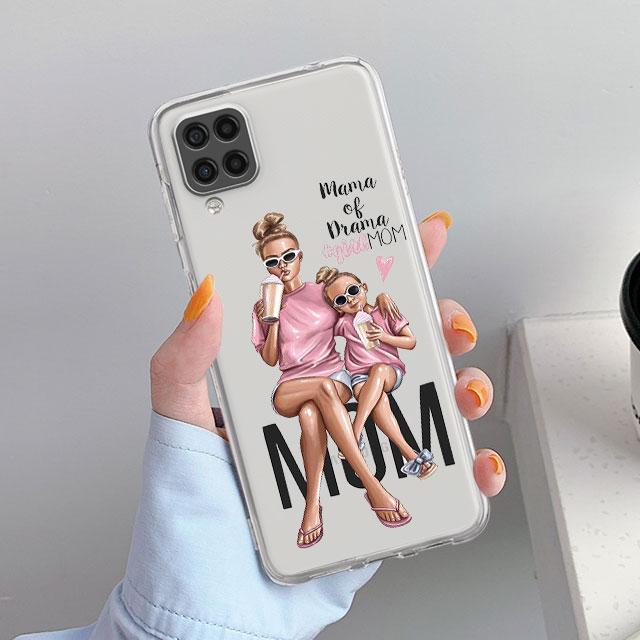 

Чехол для Samsung Galaxy A52 A12 A51 A71 A32 A21s A22 A53 A23 A13 A03 A02 A41 A33 A11 A72 A73, чехол для телефона Super Mum Baby Samsung A20e