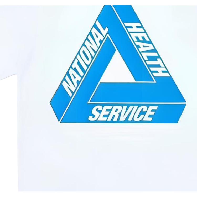 Palace Tri-Donator T-Shirt White Unisex Tops P18TS208