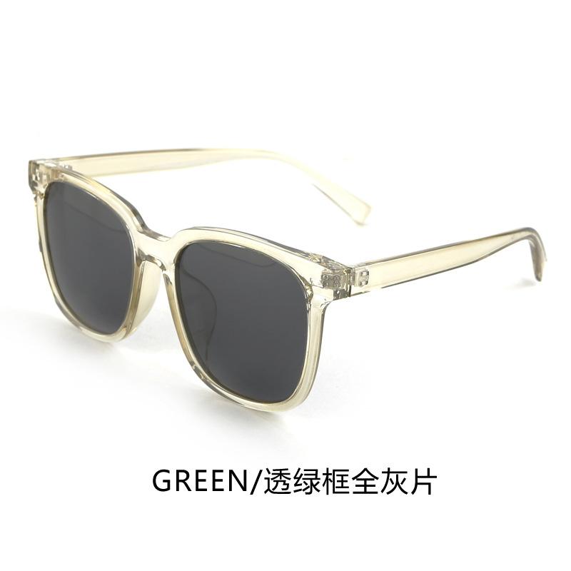 TR high definition polarized men's sunglasses anti-ultraviolet trend versatile glasses women's high sense big face thin sunglasses