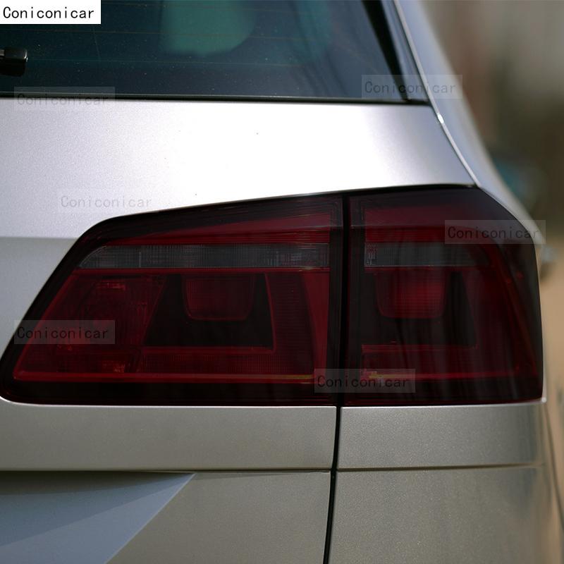 Car Headlight Tint Black Protective Film Taillight Transparent TPU Sticker For Volkswagen VW Golf 7 MK7 2014- Accessories