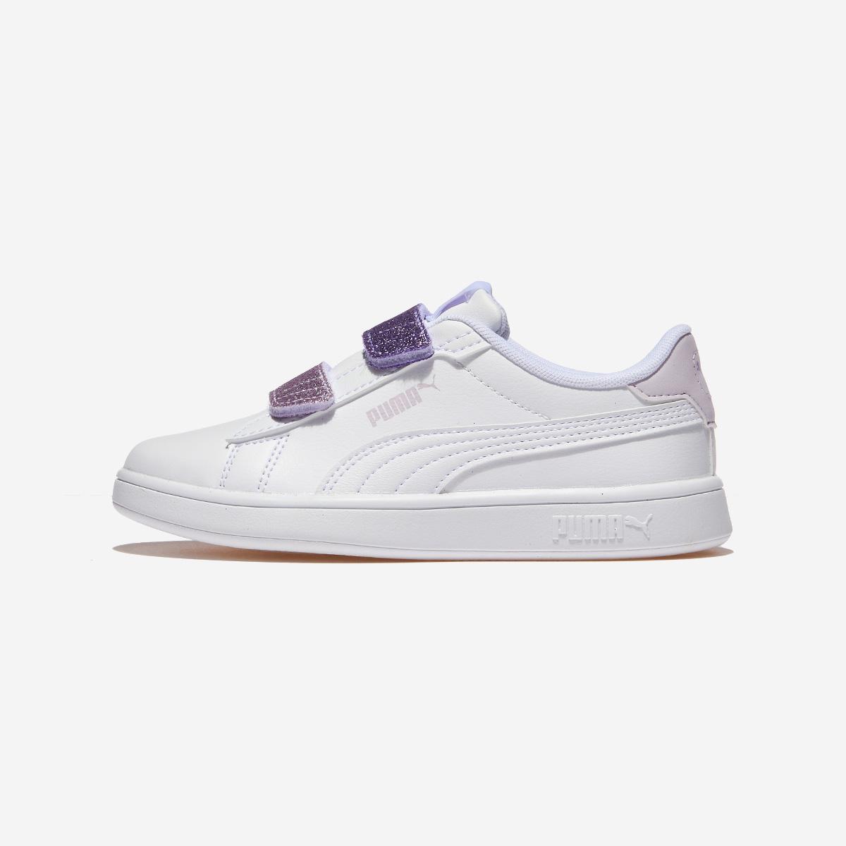 

[PUMA] Puma Smash 3.0 L Glitter, PKI39560906, 1010112286, Popular Korean Shoes 190