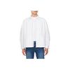 Calvin Klein Solid Cool Linen Shirt Jacket Men Jackets White J326063-YAF