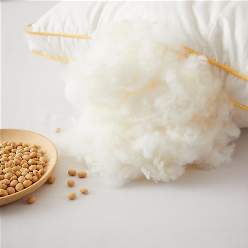 Class A Mother and Baby Pure Cotton Soy Protein Pillow Soft Neck Protection Children's Pillow Parent-child Pillow Household Pillow