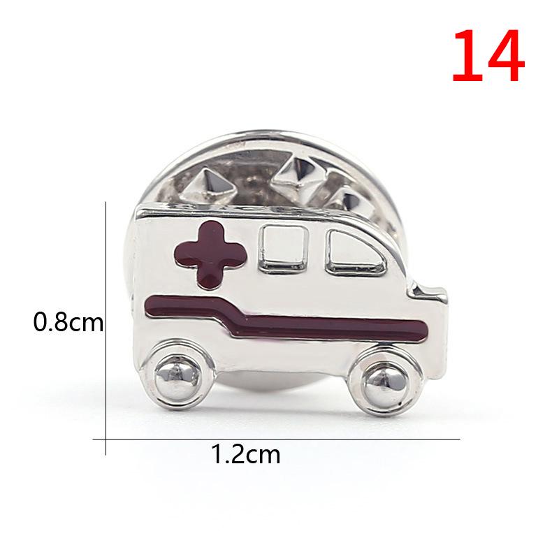 1Pc Women Accessories Doctors Nurse Medical Jewelry Newborn Brooches Metal Lapel Pin