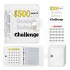 25 Envelopes Money Saving Challenge Binder Mini Cash Saving Budget Book to