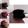 Artist Hat Fall Winter Suede Beret With Warm Windproof Features For Creative Professionals