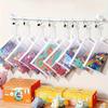Bunte Netz-Aufbewahrungsbeutel aus Nylon mit Reißverschluss und Kordelzug - Atmungsaktive, transparente Organizer für Spielzeug, Bastelbedarf und Dokumente