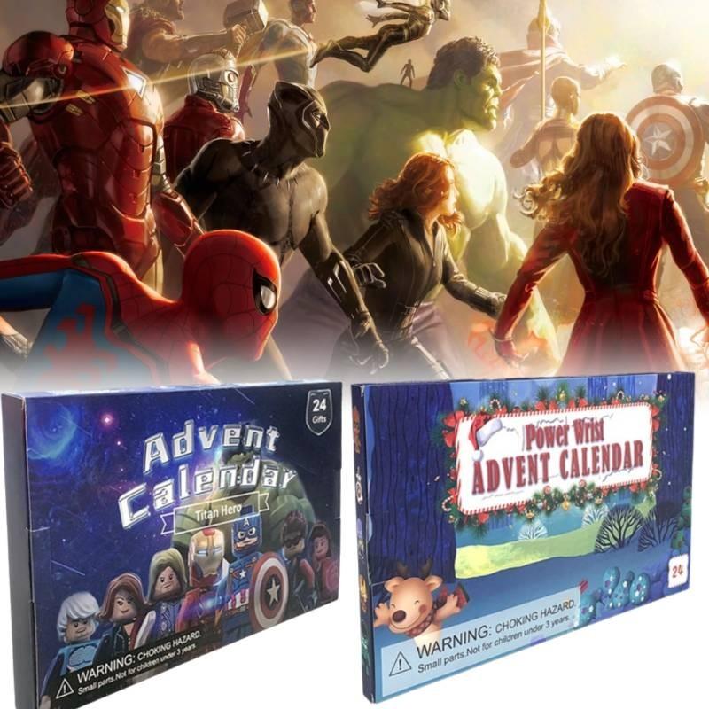 Enchanting My World Robot Advent Calendar Gift Box Featuring Harry Potter And Avengers Toys