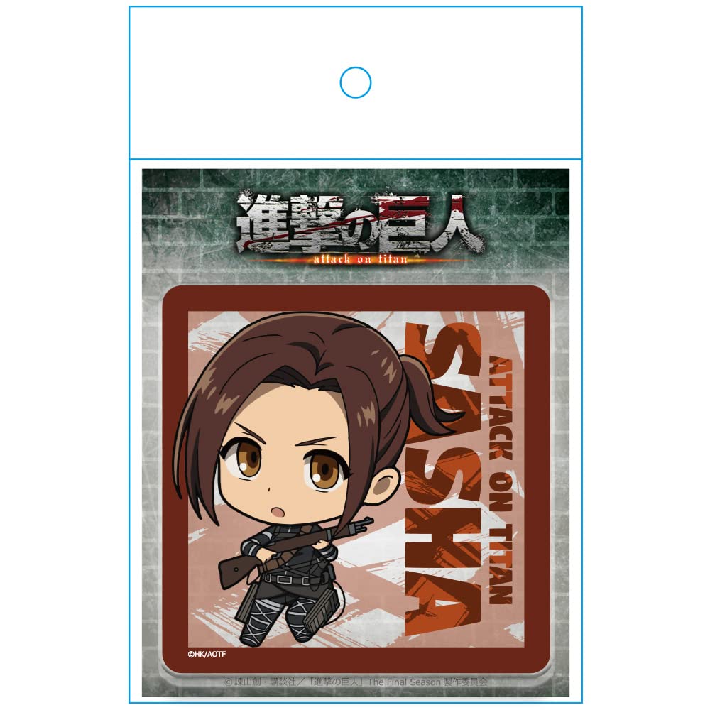 Attack on Titan Acrylic Coaster Vol.1 [Sasha]