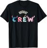 Fashion Lilo & Stitch Birthday Crew Matching Birthday Party T-Shirt