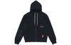 Sweatshirts Men's Black Hooded Moderate Cardigan CK6742-010