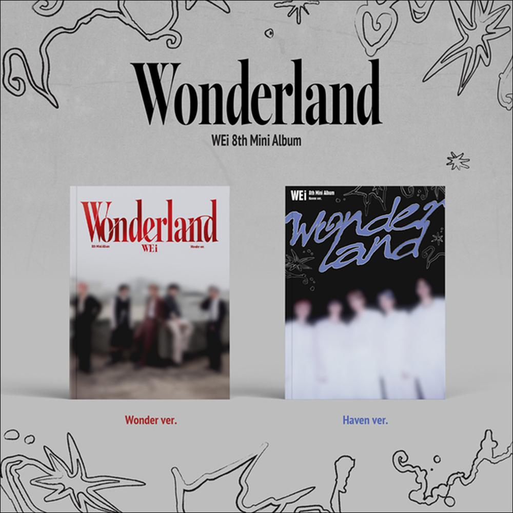 WEi [Wonderland] 8th Mini Album (Wonder Ver. / Haven Ver.) + Free Gift