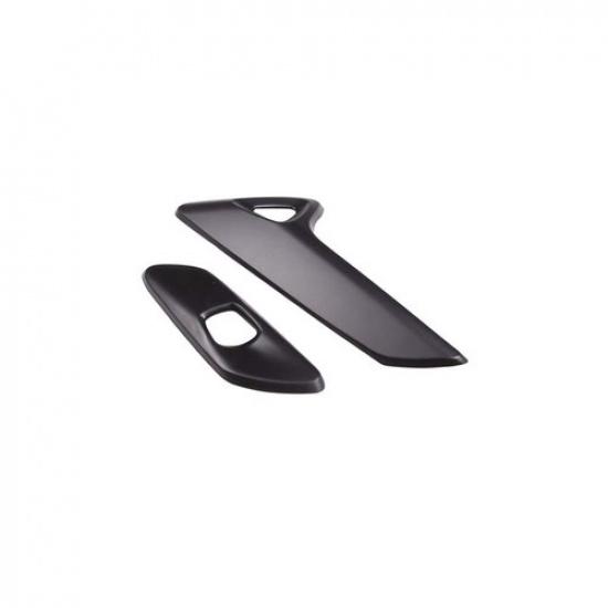 Matte Black Interior Door Handle Cover Trims For  Corvette C7 2014-