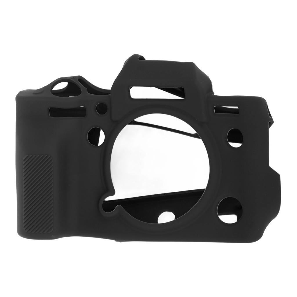 Camera Case Silicone Shockproof Anti Slip Thin Light Protective Camera Body Cover for Fujifilm XT4 Black