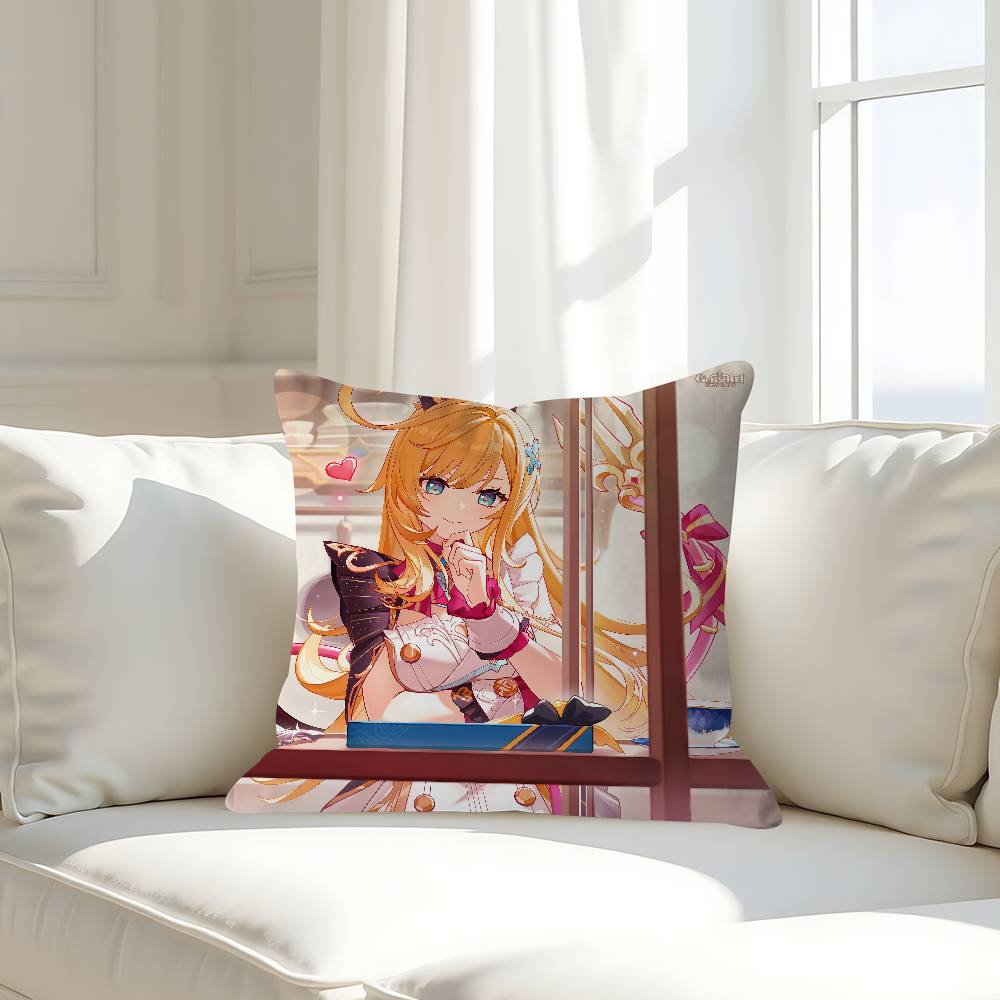 Game E-Escoffier Pillow Case Removable Washable Cushion Cover – All-Season Soft Linen